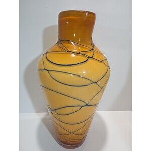 Art Nouveau Glass Vase